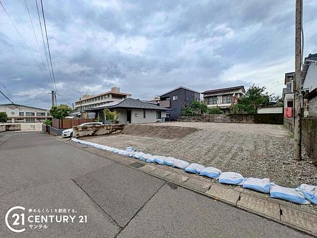 前面道路の写真です。