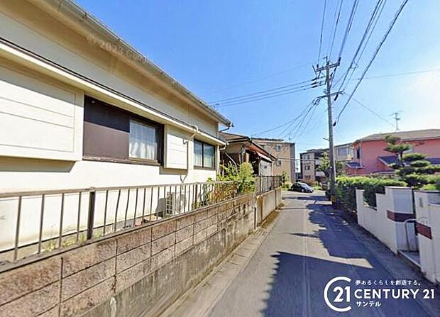 前面道路の写真です。