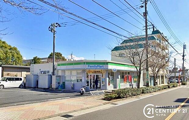 ファミリーマート紫原中学校前店まで550m