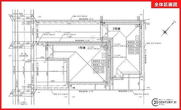 本物件は1号棟です♪お車は2台駐車可能です。※車種によります。