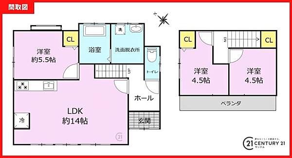 間取り：346000048172