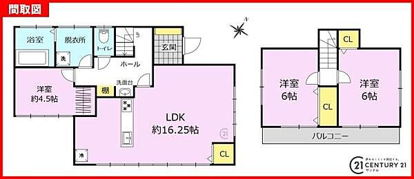 3LDKの間取りです♪各居室に収納スペースを完備しておりますので衣類もすっきり収納でき、家族全員が快適に過ごせる間取りとなっております♪
