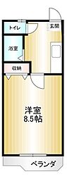 間取図画像 1K