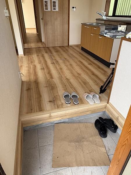【玄関】訪れる方を優しく迎えてくれる玄関