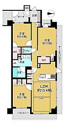 間取図画像 3LDK