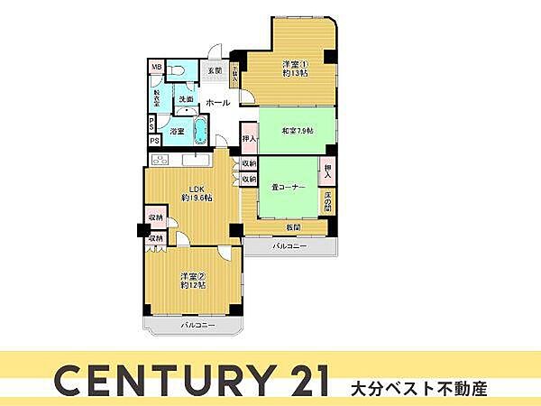 間取り：344000013399