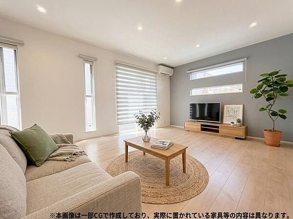※本画像はCGで作成しており、実際に現地に家具は置かれておりません。また、価格に家具は含まれておりません。画像と現状が異なる場合は現状を優先します。