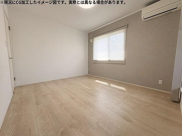 広いWICのある主寝室