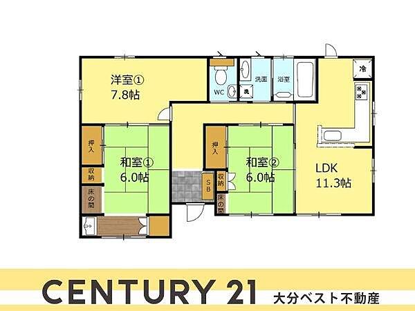 間取り：344000019461