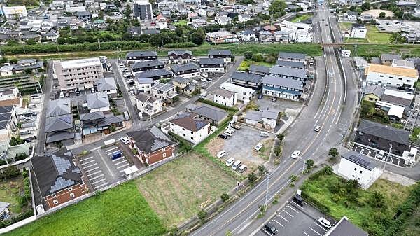 上空からの撮影です。