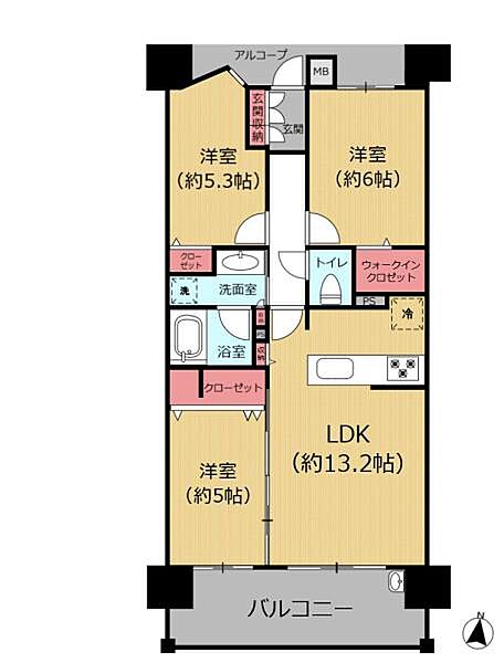 間取り：344000019523