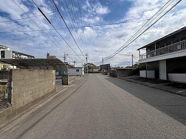 前面道路含む現地(2026年2月撮影)