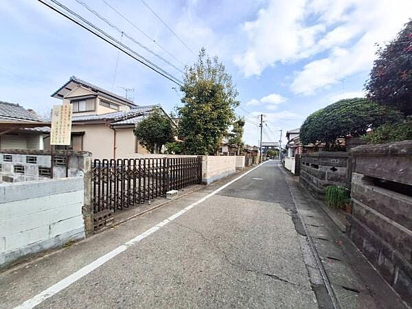 前面道路含む現地(2026年2月撮影)