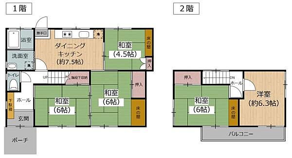 間取り：344000019581