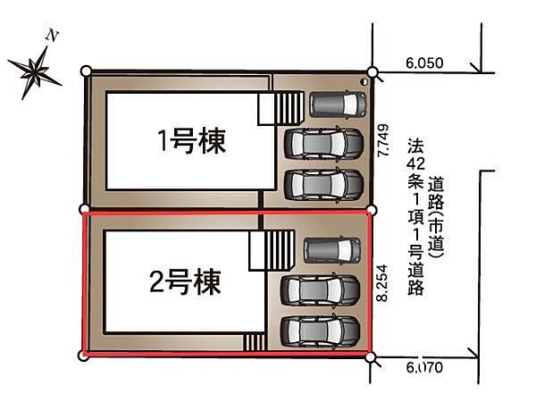※図面と現況が異なる場合は現況を優先させていただきます。