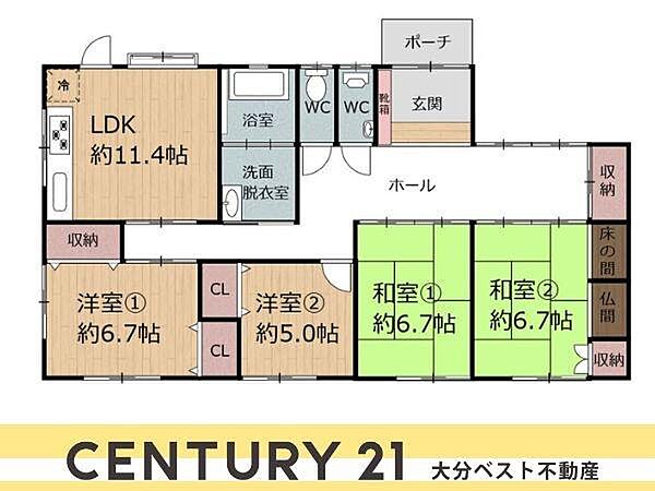 間取り：344000020376
