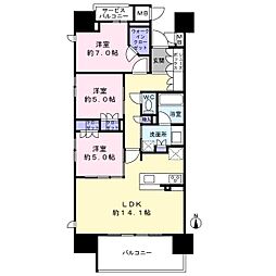 間取図画像 3LDK