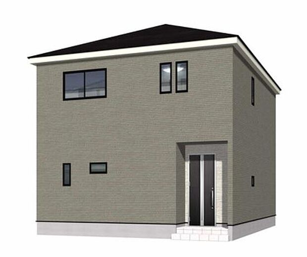 北側の外観イメージ