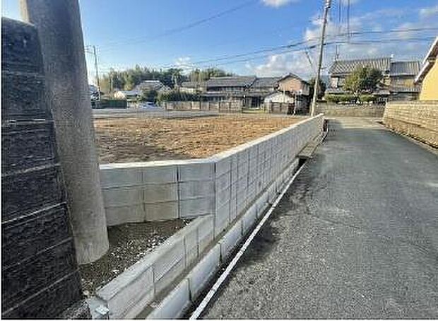 前面道路の様子