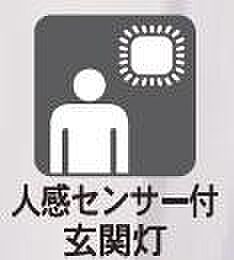 人感センサー付玄関灯