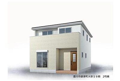 外観：【2号棟】外観イメージパース