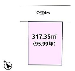 袖ケ浦市奈良輪の土地画像