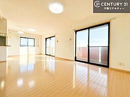 パインズマンション長浦駅前タワー 3LDKのリビング/ダイニング