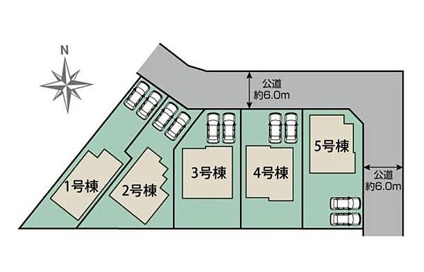 【4号棟】カースペース付きでマイカーをお持ちのご家庭でも安心。物件探しのご条件・ご要望・ご質問など、何なりと弊社スタッフまでお申し付けください！