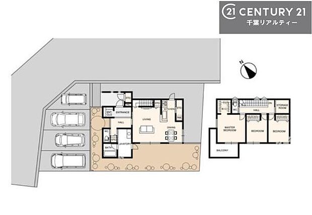 3SLDKの魅力的な間取り！LDKはゆったりとした空間で、ご家族との団らん時間が、より一層充実したものになりますね！家族との仲が深まり、自然と笑顔が増えそうです！