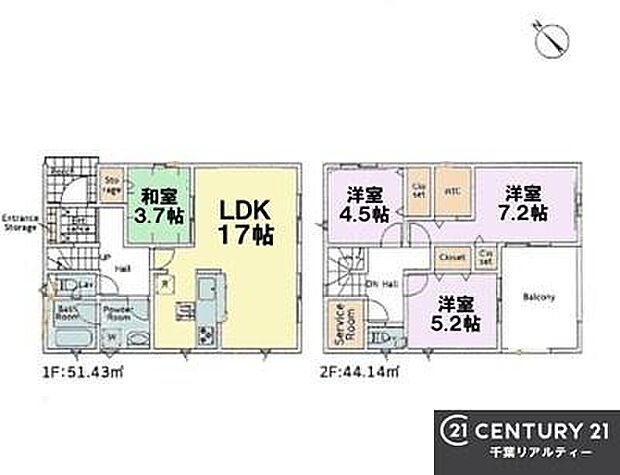 4SLDKの魅力的な間取り!LDKはゆったりとした空間で、ご家族との団らん時間が、より一層充実したものになりますね!家族との仲が深まり、自然と笑顔が増えそうです!