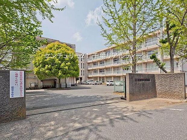 市原市立姉崎中学校まで2018m