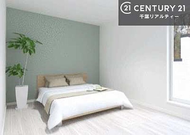 洋室は子供部屋や寝室、色々と用途多彩に利用できますね。収納力もたっぷりなので、広々気持ちよく過ごすことができます。【施工例】