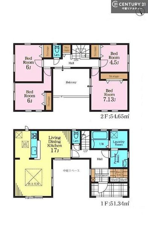 4LDKの魅力的な間取り！LDKはゆったりとした空間で、ご家族との団らん時間が、より一層充実したものになりますね家族との仲が深まり、自然と笑顔が増えそうです！