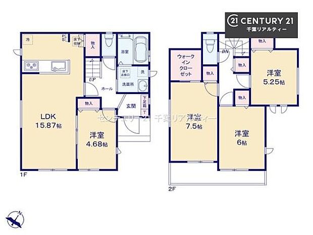 4LDKの魅力的な間取り！LDKはゆったりとした空間で、ご家族との団らん時間が、より一層充実したものになりますね。家族との仲が深まり、自然と笑顔が増えます！