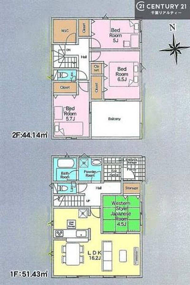 4LDKの魅力的な間取り！LDKはゆったりとした空間で、ご家族との団らん時間が、より一層充実したものになりますね。家族との仲が深まり、自然と笑顔が増えます！