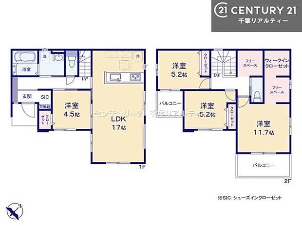 4LDKの魅力的な間取り!LDKはゆったりとした空間で、ご家族との団らん時間が、より一層充実したものになりますね。家族との仲が深まり、自然と笑顔が増えます!