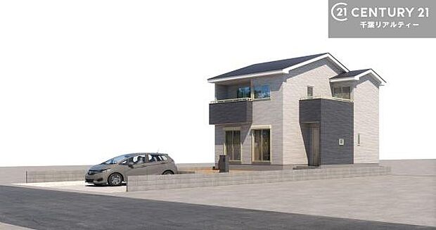 【3号棟】こちらは完成予想パースになります!周辺環境や他物件もまとめてご案内可能です!不動産の事ならどんな事でもお気軽にご相談ください。