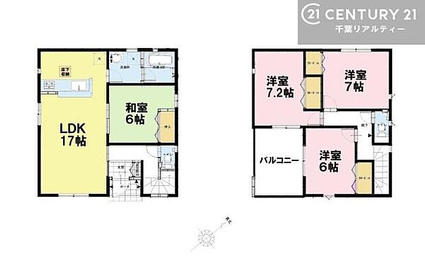 4LDKの魅力的な間取り！LDKはゆったりとした空間で、ご家族との団らん時間が、より一層充実したものになりますね家族との仲が深まり、自然と笑顔が増えそうです！