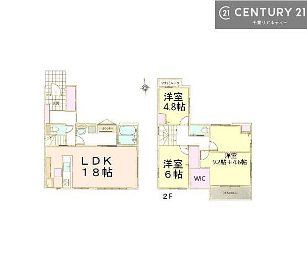 3(4)LDKの魅力的な間取り!LDKはゆったりとした空間で、ご家族との団らん時間が、より一層充実したものになりますね。家族との仲が深まり、自然と笑顔が増えます!