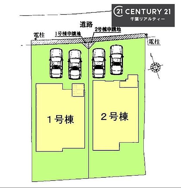 【1号棟】カースペース付きでマイカーをお持ちのご家庭でも安心。物件探しのご条件・ご要望・ご質問など、何なりと弊社スタッフまでお申し付けください!