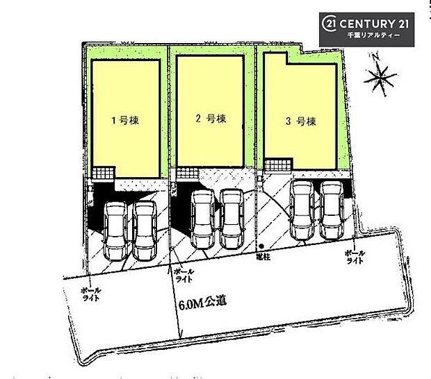 カースペース2台付きでマイカーをお持ちのご家庭でも安心。物件探しのご条件・ご要望・ご質問など、何なりと弊社スタッフまでお申し付けください!