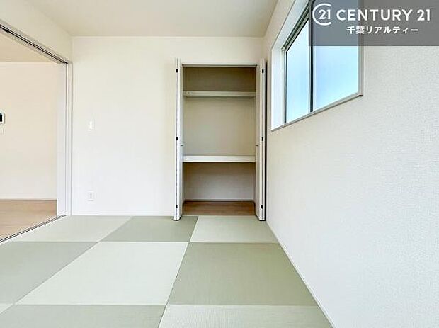 収納もあり！和室の使い方は無限大！家事・お昼寝スペース、ゲストルーム等いろいろな用途で活躍しますね！