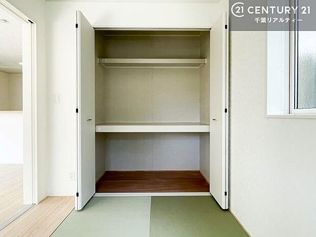 収納もあり！和室の使い方は無限大！家事・お昼寝スペース、ゲストルーム等いろいろな用途で活躍しますね！