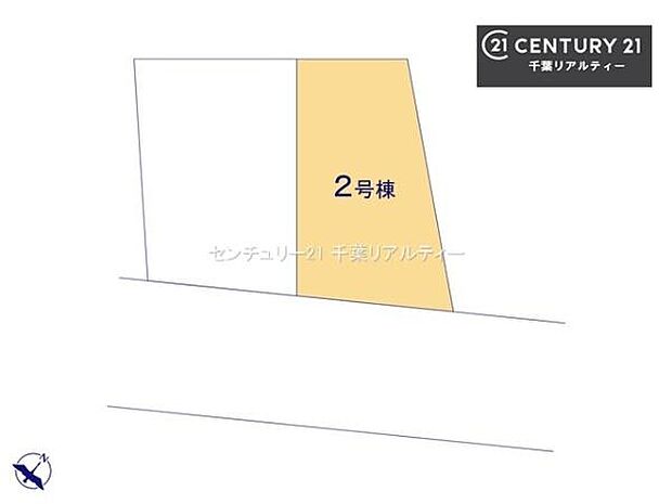 カースペースは2台付き!セカンドカー持ちの方や急な来客時にも安心ですね。