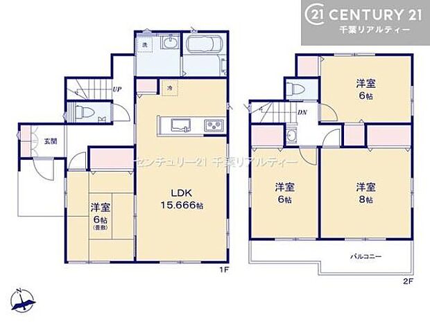 4LDKの魅力的な間取り!LDKはゆったりとした空間で、ご家族との団らん時間が、より一層充実したものになりますね家族との仲が深まり、自然と笑顔が増えそうです!