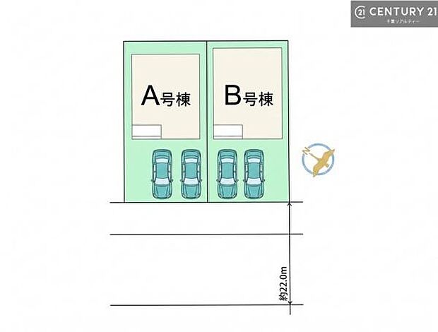 【B号棟】カースペース付きでマイカーをお持ちのご家庭でも安心。物件探しのご条件・ご要望・ご質問など、何なりと弊社スタッフまでお申し付けください!