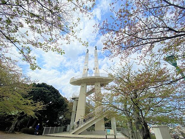 太田山公園まで1340m