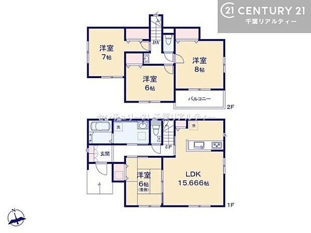 4LDKの魅力的な間取り!LDKはゆったりとした空間で、ご家族との団らん時間が、より一層充実したものになりますね家族との仲が深まり、自然と笑顔が増えそうです!