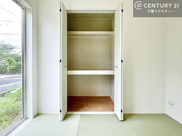 収納もあり!和室の使い方は無限大!家事・お昼寝スペース、ゲストルーム等いろいろな用途で活躍しますね!