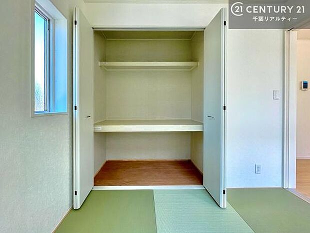 収納もあり！和室の使い方は無限大！家事・お昼寝スペース、ゲストルーム等いろいろな用途で活躍しますね！